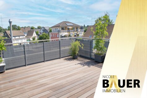 großzügige Eigentumswohnung mit traumhafter Dachterrasse in Dorfmitte von Dabringhausen/ Wermelskirchen, 42929 Wermelskirchen, Etagenwohnung